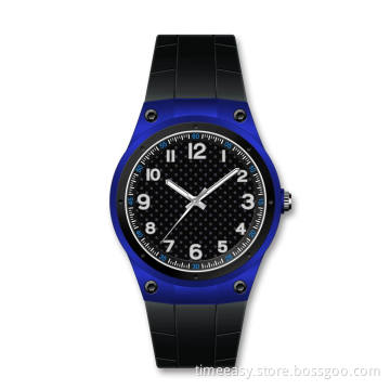 New Cool Fashion Men's Soft Silicone Sport Luminous Watch